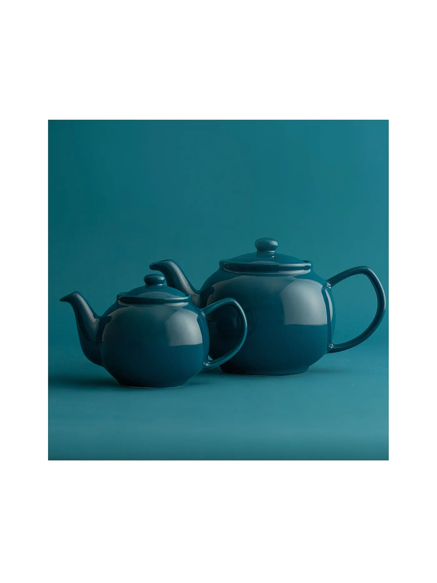 PRICE & KENSINGTON | Teekanne 1,1l Pastell-Pink glänzend | petrol